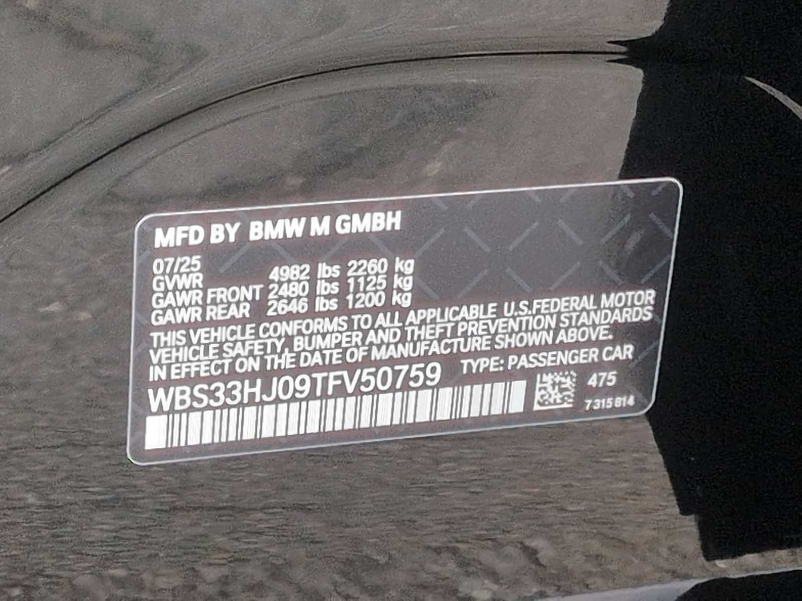 Used 2026 BMW M3 Competition AWD/4WD image 37