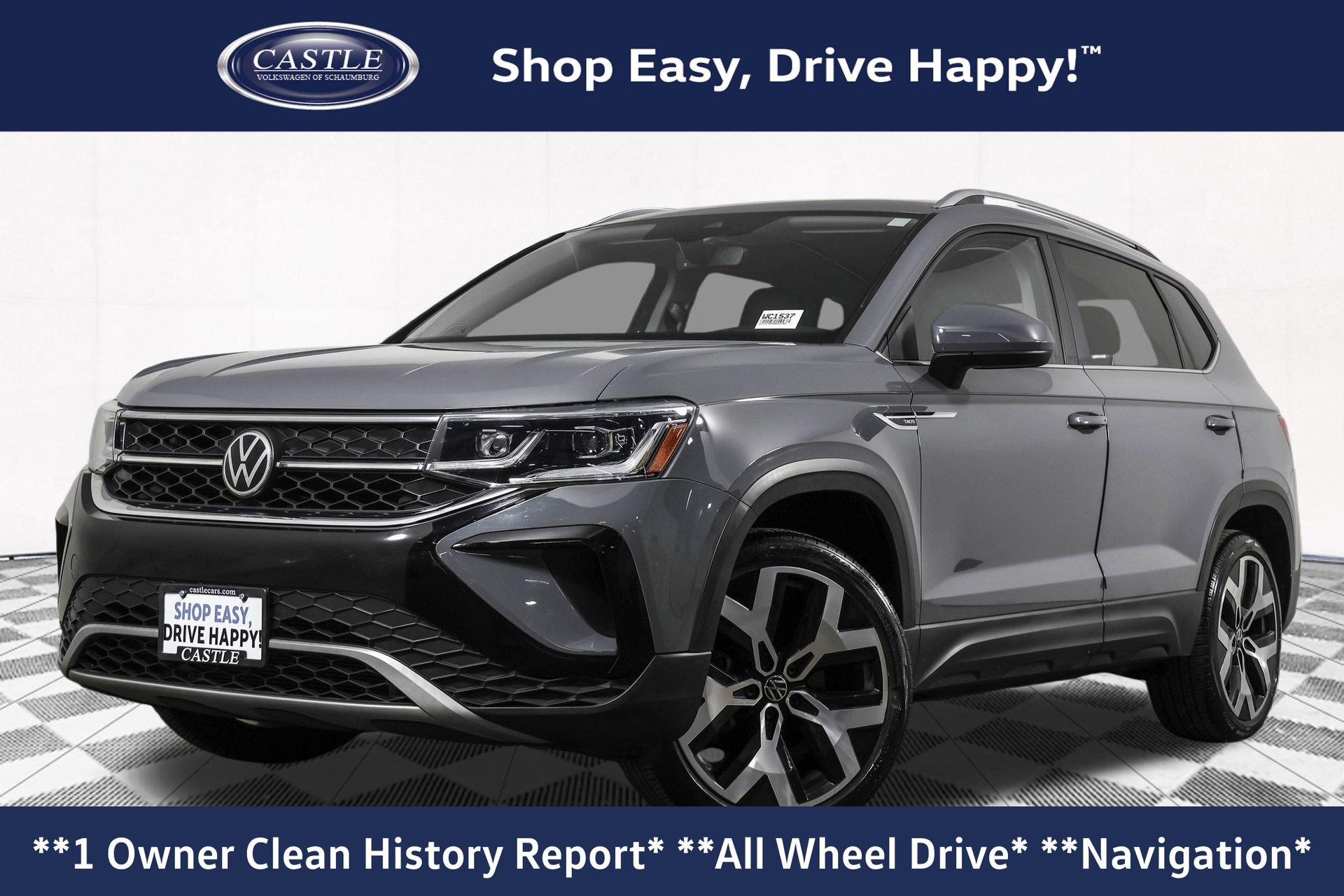 Used 2022 Volkswagen Taos SEL image 1