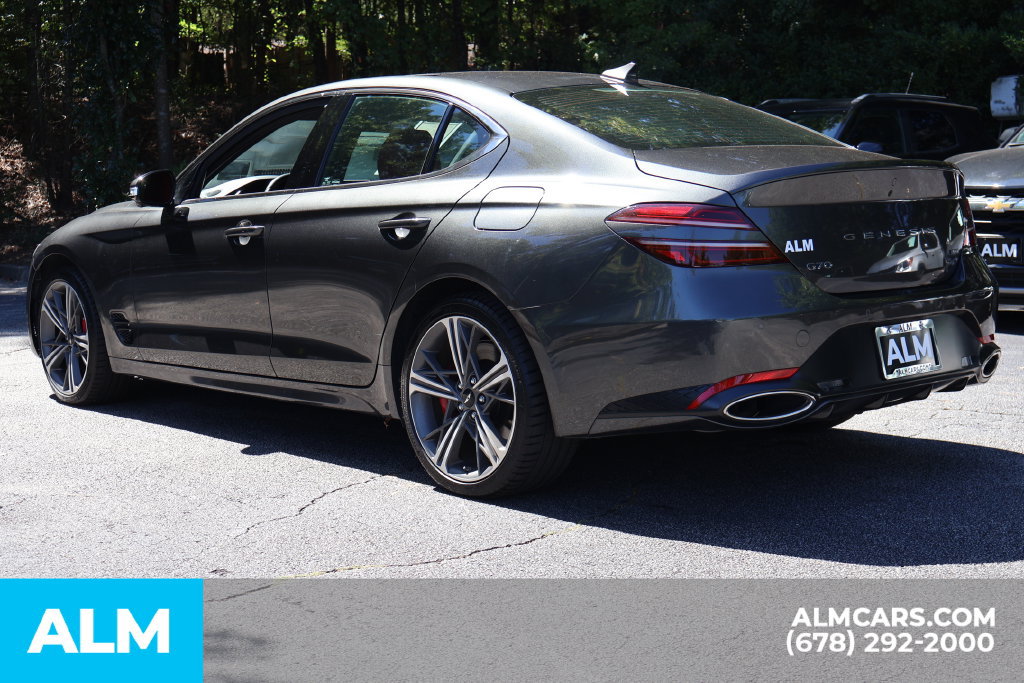 Used 2025 Genesis G70 3.3T Advanced w/ Sport Prestige Package RWD image 8