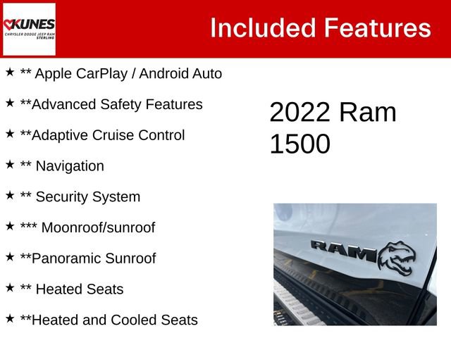 Used 2022 RAM 1500 TRX w/ TRX Level 2 Equipment Group AWD/4WD image 4