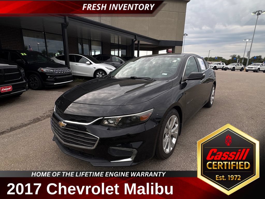 Used 2017 Chevrolet Malibu Premier w/ Driver Confidence Package FWD 360° Tour