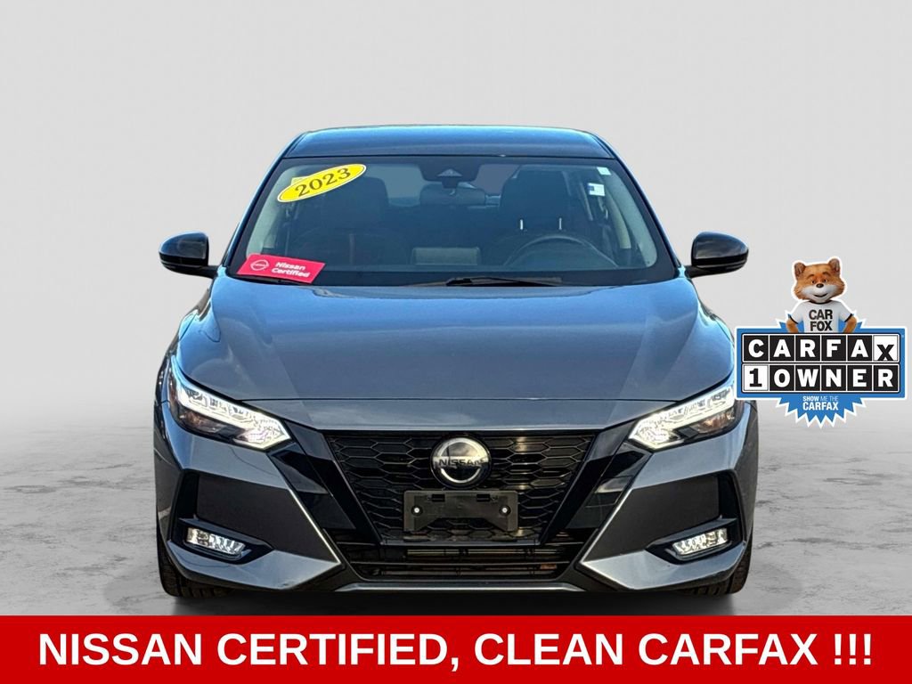 Certified 2023 Nissan Sentra SR w/ Midnight Edition Package FWD image 2