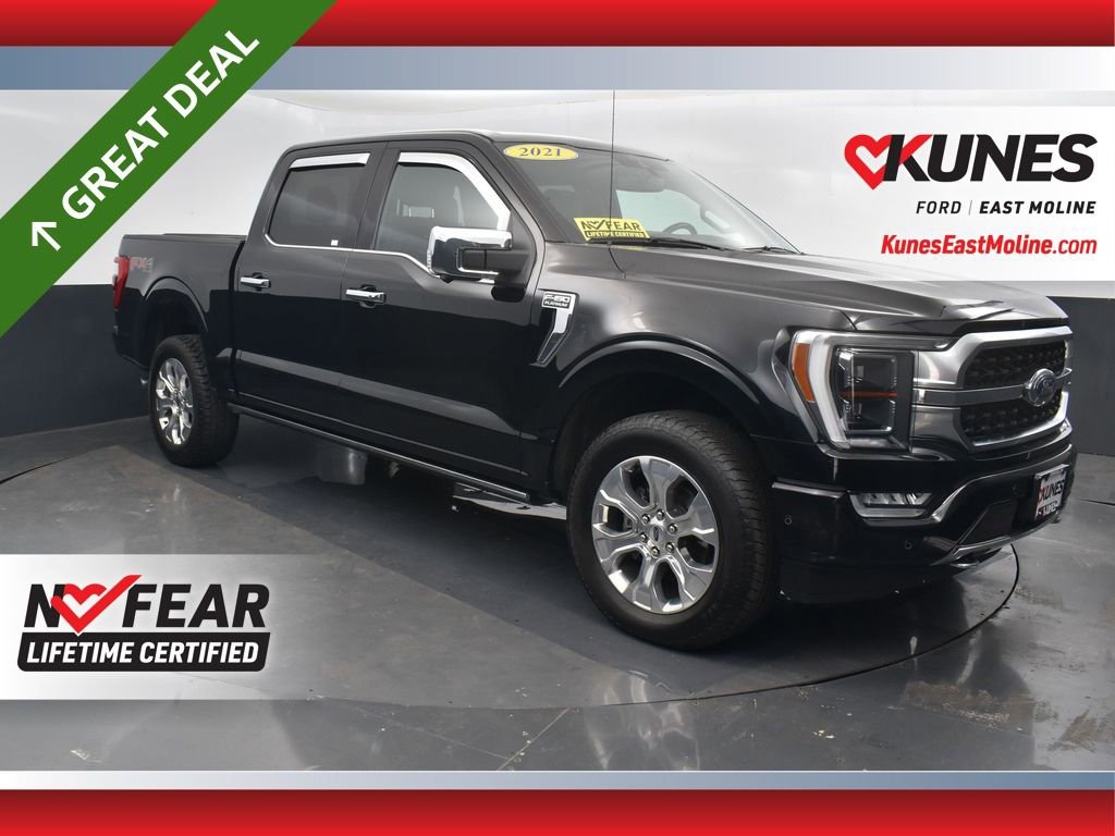 Certified 2021 Ford F150 Platinum w/ Equipment Group 701A High