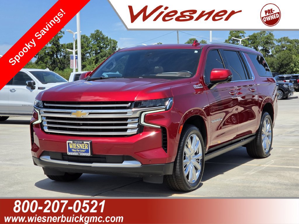 Used 2021 Chevrolet Suburban High Country RWD image 1