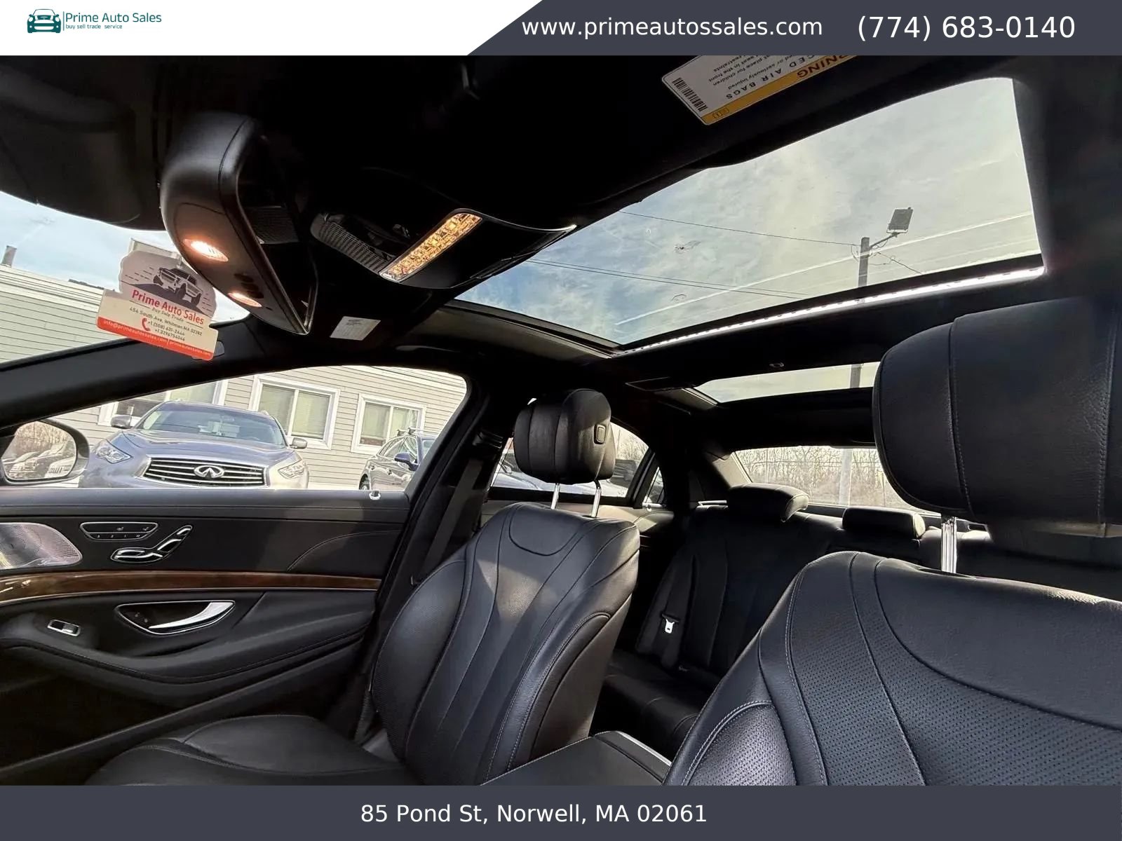 Used 2015 Mercedes-Benz S 550 4MATIC Sedan image 14