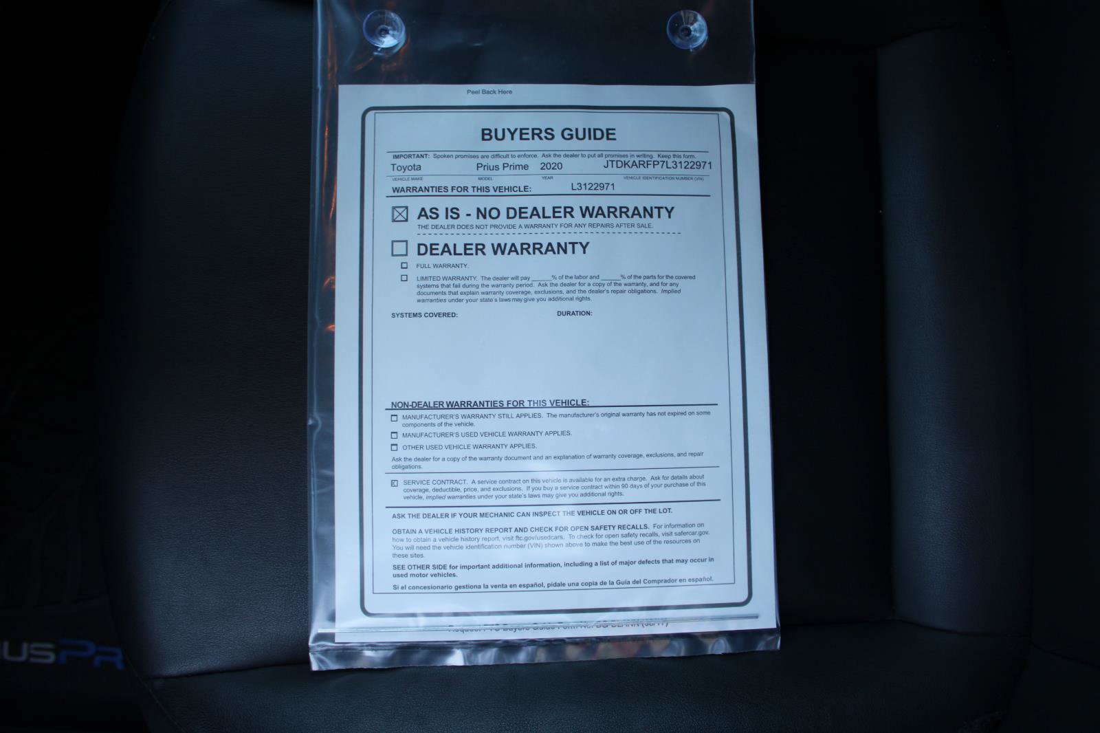 Used 2020 Toyota Prius Prime XLE FWD image 47