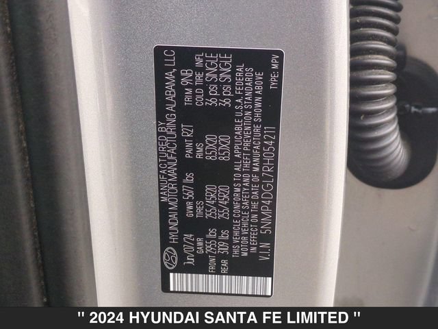 Used 2024 Hyundai Santa Fe Limited AWD/4WD image 38