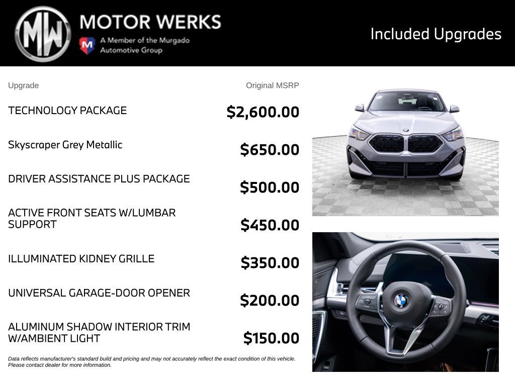 New 2027 BMW X2 xDrive28i w/ Technology Package AWD/4WD image 4