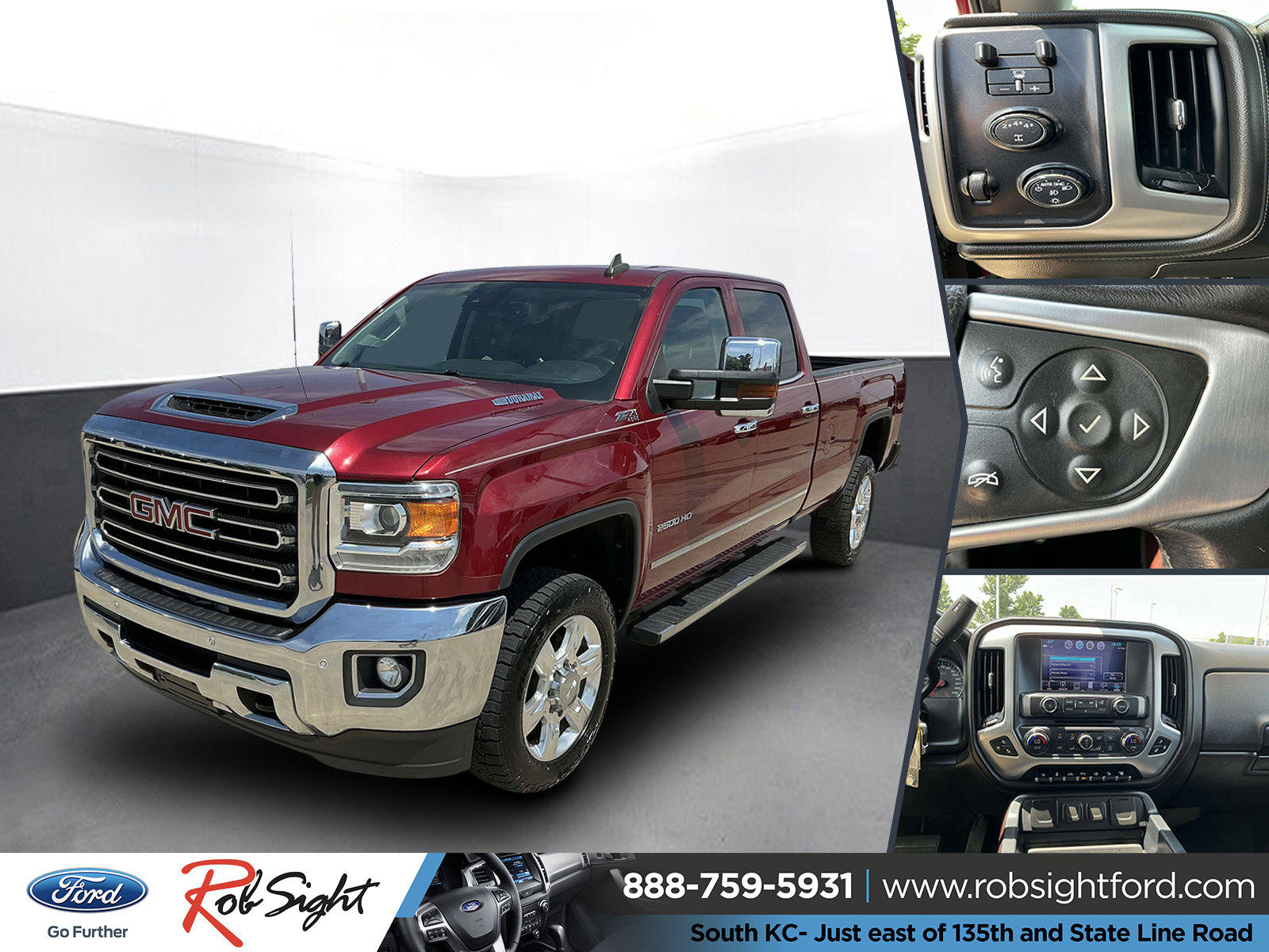 Used 2019 GMC Sierra 2500 SLT w/ Duramax Plus Package image 1