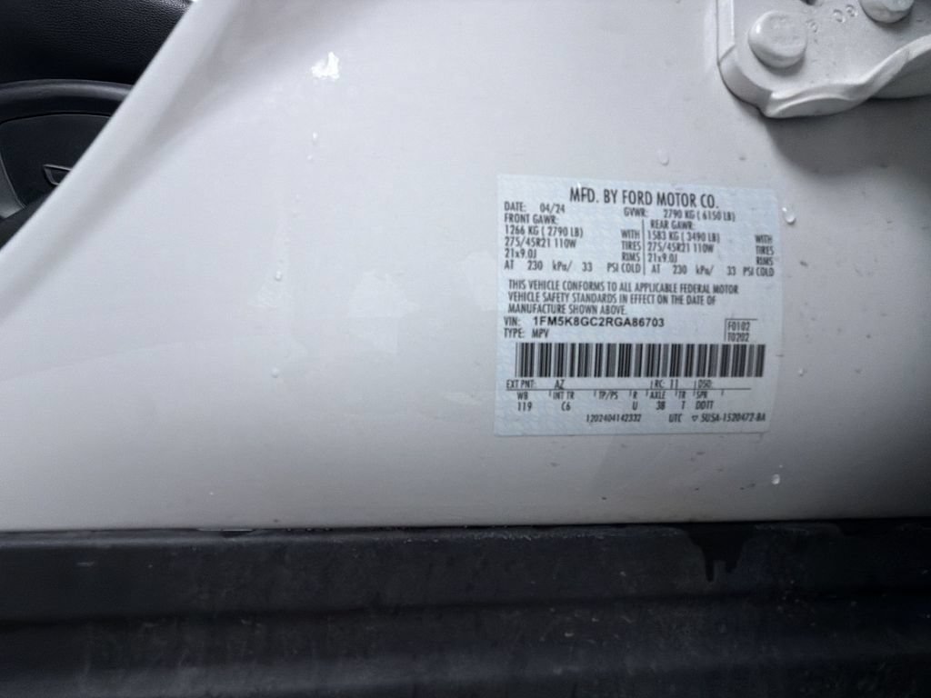 Used 2024 Ford Explorer ST w/ Equipment Group 401A AWD/4WD image 15