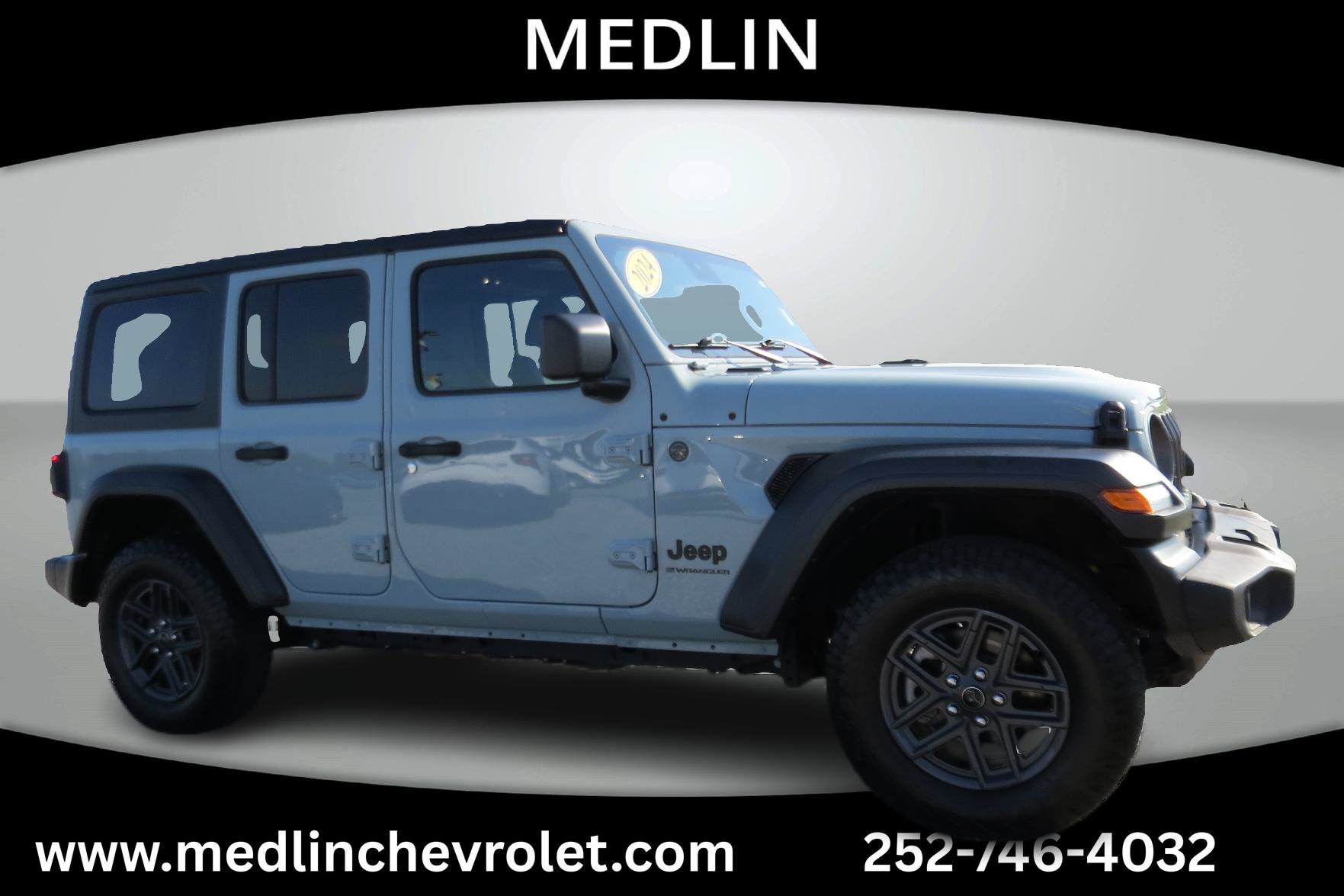 Used 2024 Jeep Wrangler Unlimited Sport AWD/4WD video 1