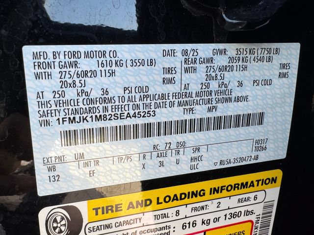 Certified 2025 Ford Expedition Max Platinum AWD/4WD image 11