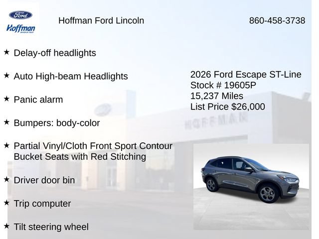 Certified 2026 Ford Escape ST-Line AWD/4WD image 28