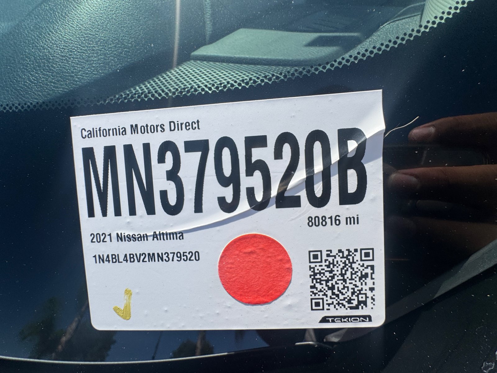 Used 2021 Nissan Altima 2.5 S FWD image 17