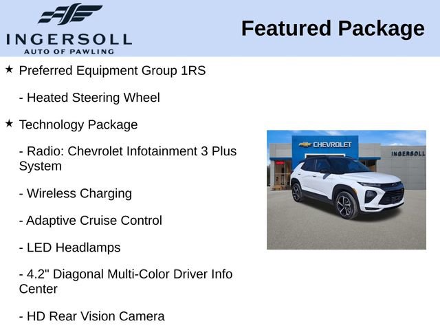 Used 2023 Chevrolet TrailBlazer RS w/ Sun and Liftgate Package AWD/4WD image 15
