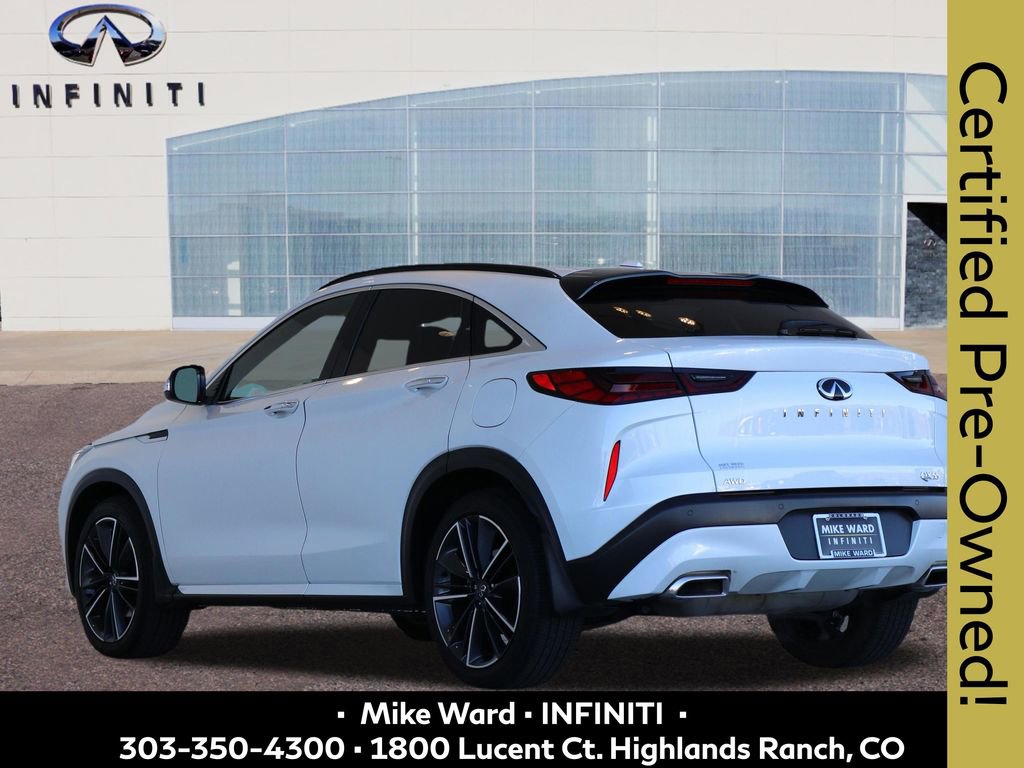 Certified 2025 INFINITI QX55 Luxe w/ Cargo Package image 3