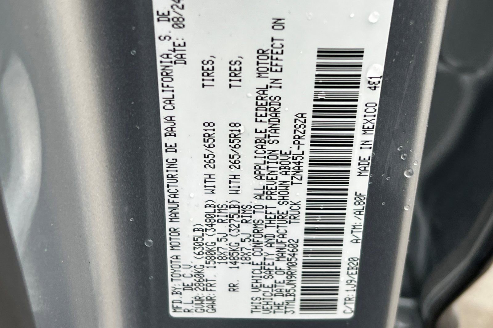 Used 2024 Toyota Tacoma Limited w/ Limited Package (LT) AWD/4WD image 21