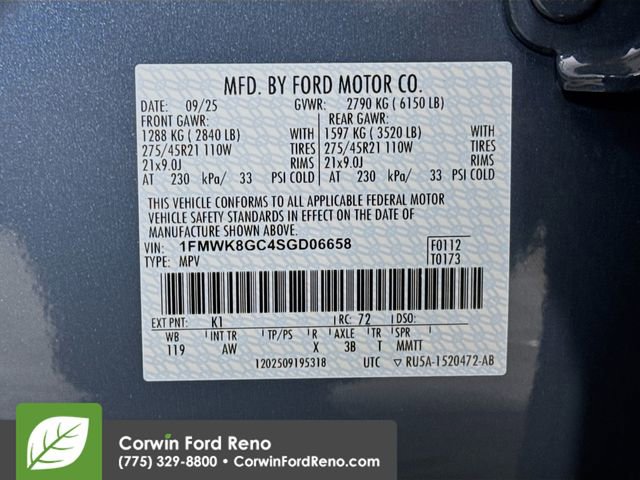 New 2025 Ford Explorer ST w/ Sun And Sound Package image 37