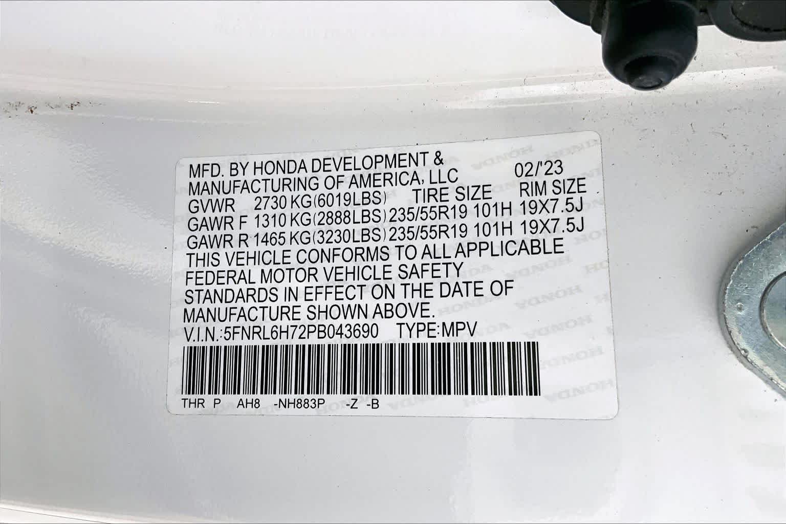 Used 2023 Honda Odyssey Sport image 35