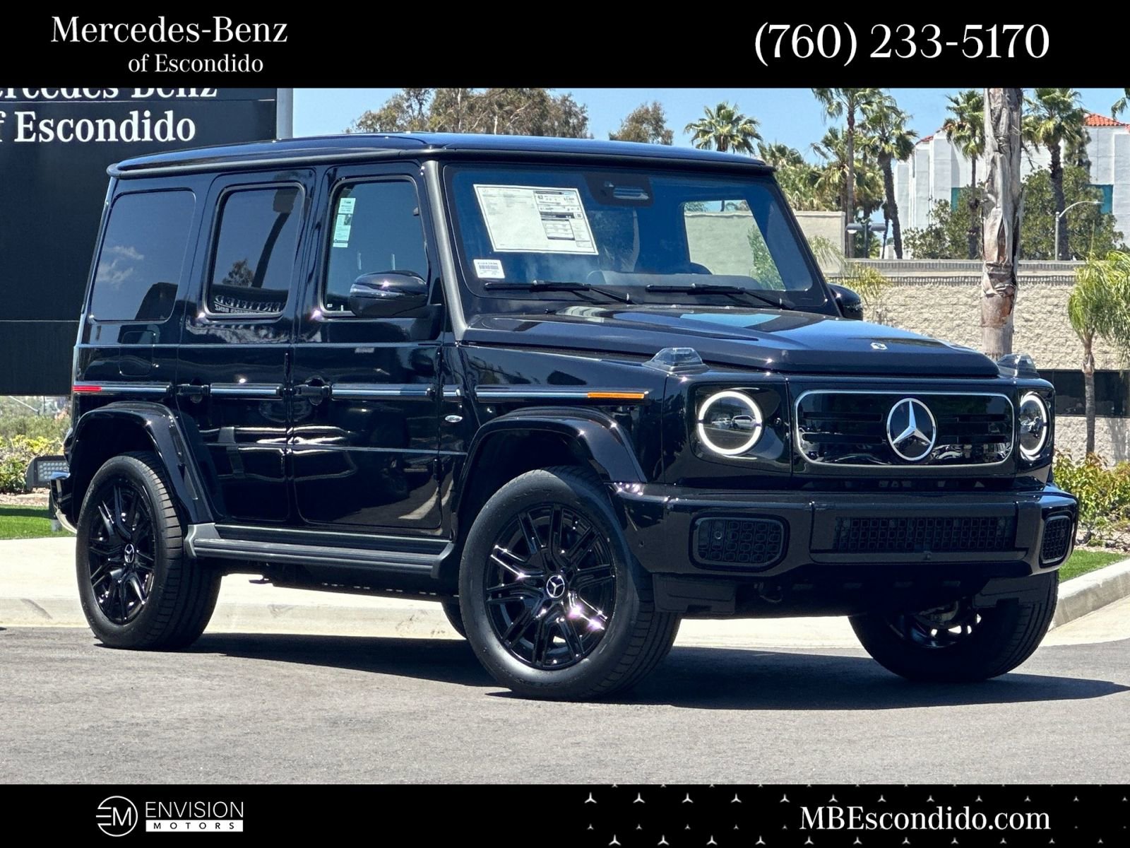 New 2025 Mercedes-Benz G 580 w/ EQ Technology