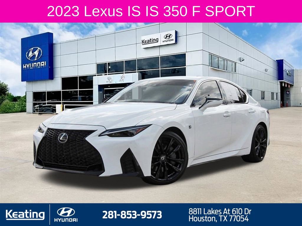 Used 2023 Lexus IS 350 F Sport w/ Navigation Package