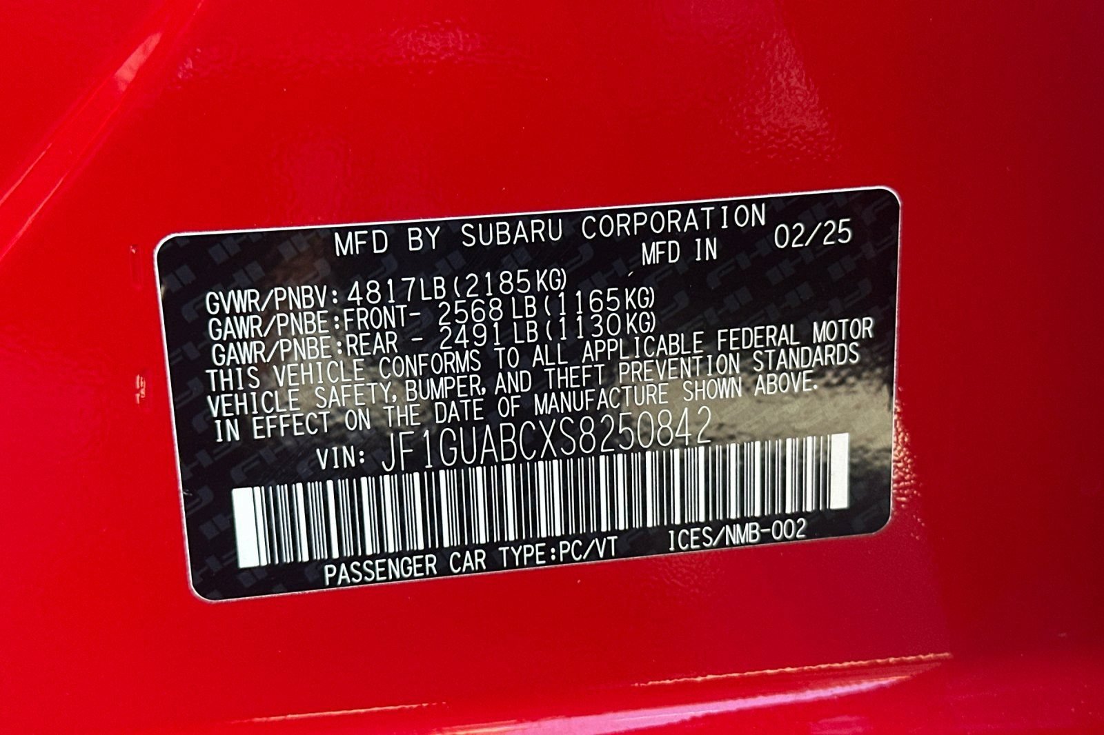 Used 2025 Subaru Impreza 2.0i AWD/4WD image 33