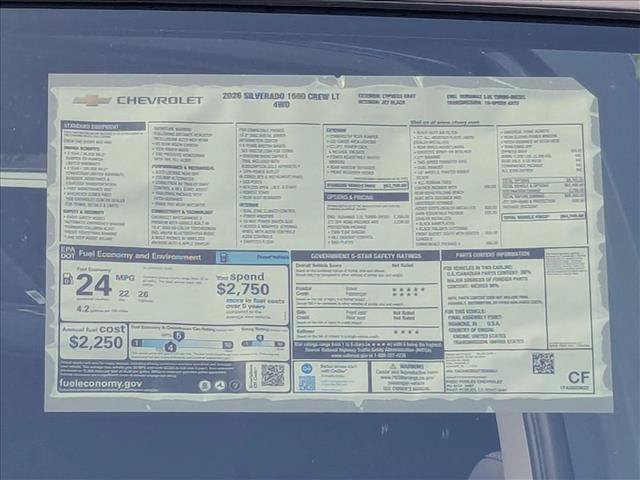 New 2026 Chevrolet Silverado 1500 LT AWD/4WD image 18