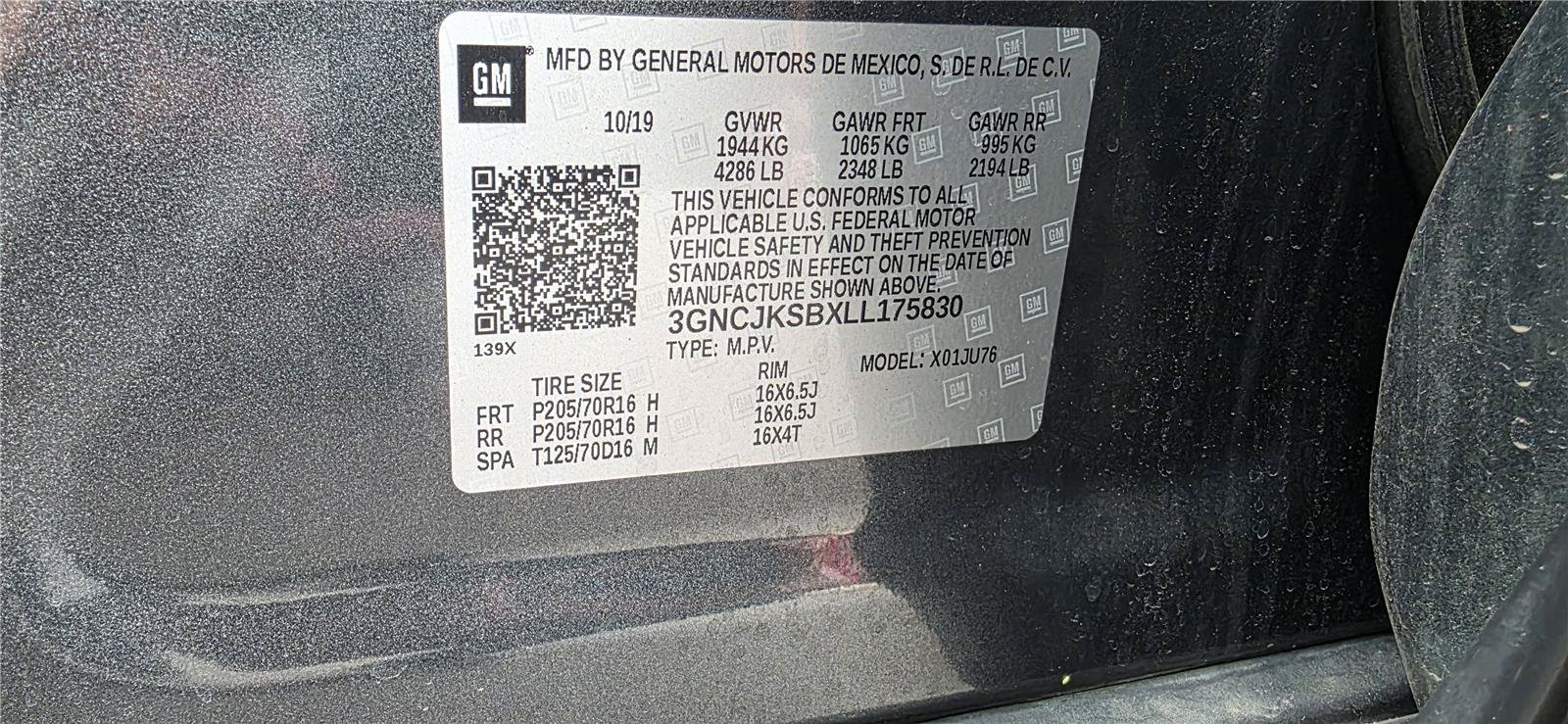 Used 2020 Chevrolet Trax LS FWD image 7