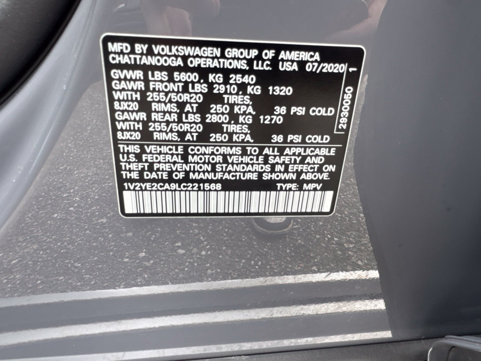 Used 2020 Volkswagen Atlas Cross Sport SE w/ Towing Package FWD image 13