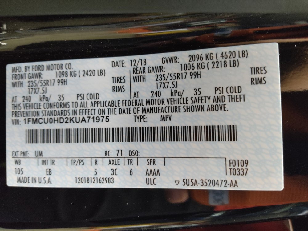 Used 2019 Ford Escape SEL image 33