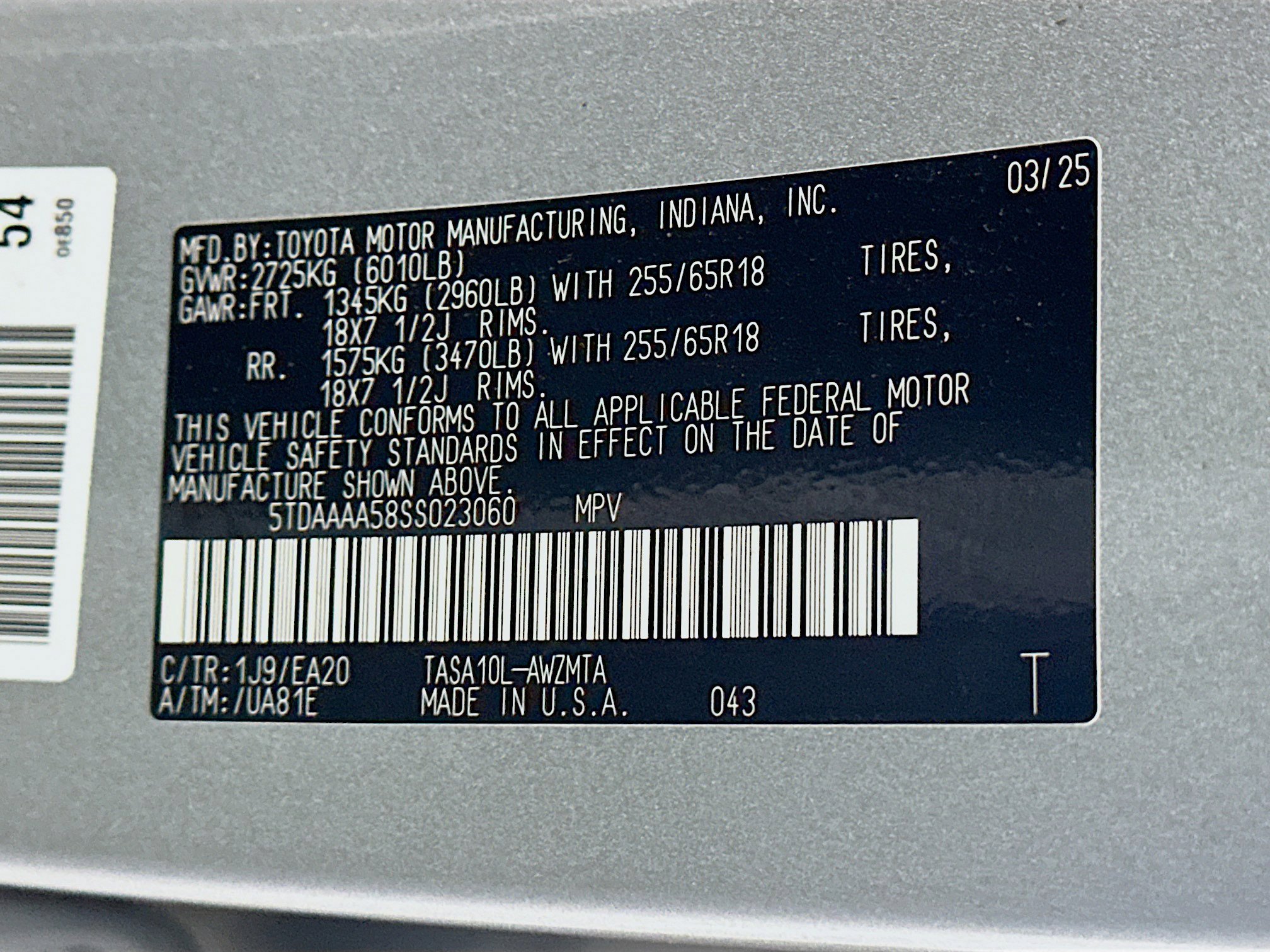 Used 2025 Toyota Grand Highlander FWD image 12