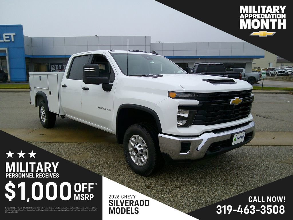 New 2026 Chevrolet Silverado 2500 W/T w/ WT Convenience Package