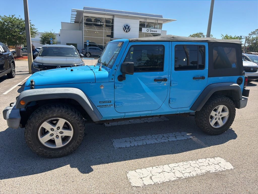 Used 2017 Jeep Wrangler Unlimited Sport w/ Quick Order Package 24S AWD/4WD image 30