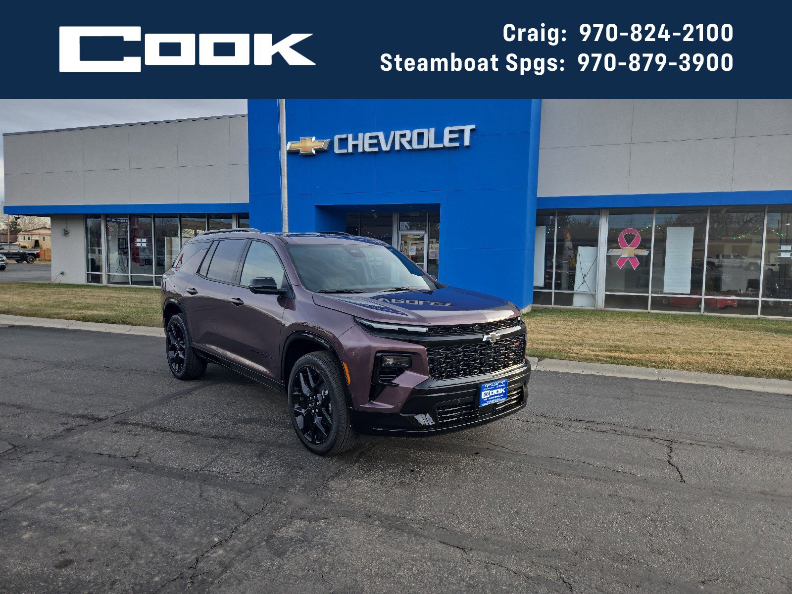 New 2026 Chevrolet Traverse RS w/ LPO, Floor Liner Package