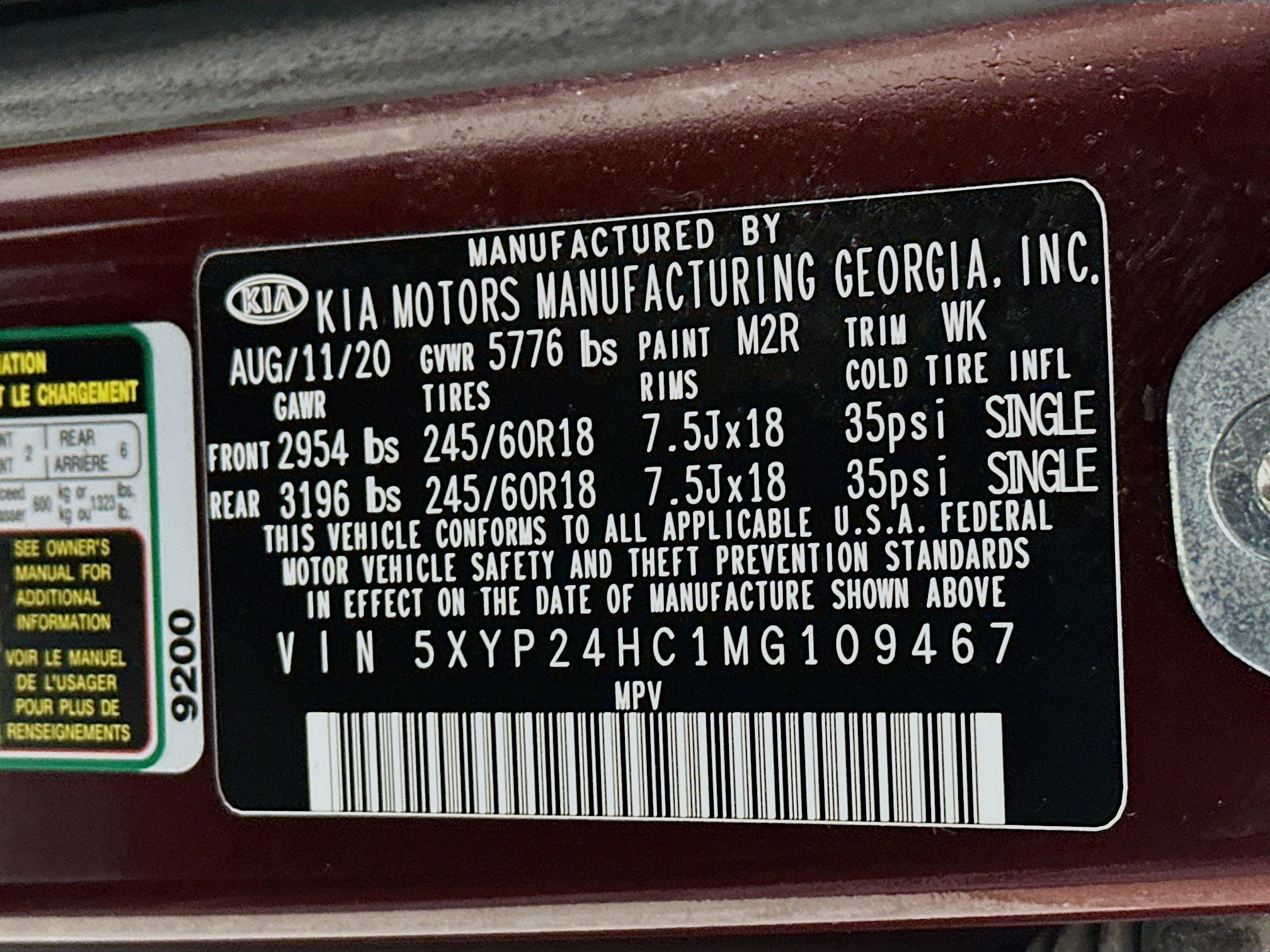 Used 2021 Kia Telluride LX FWD image 32