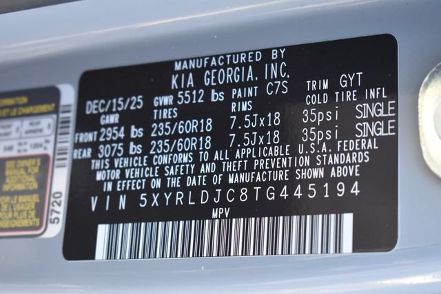 New 2026 Kia Sorento S AWD/4WD image 37