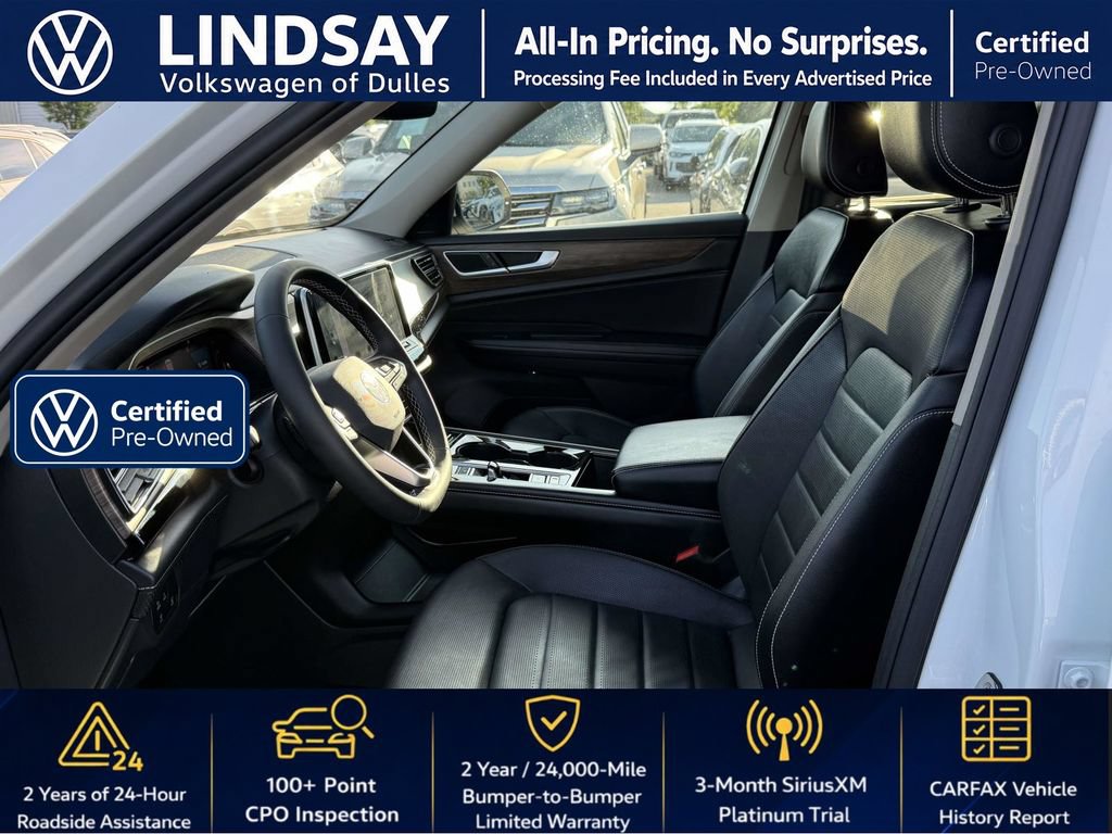 Certified 2024 Volkswagen Atlas SEL AWD/4WD image 13