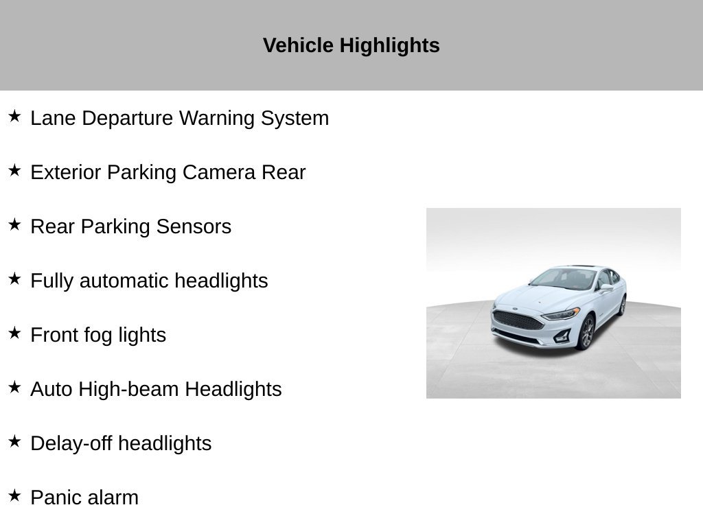 Used 2019 Ford Fusion Titanium FWD image 16