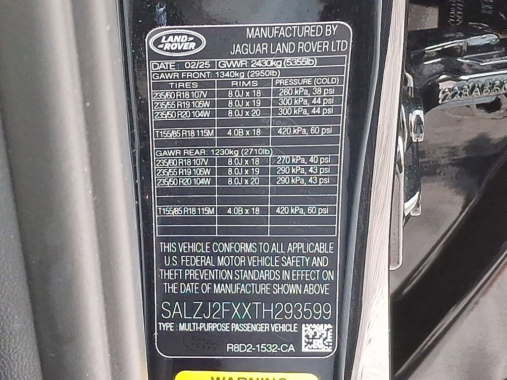 Certified 2026 Land Rover Range Rover Evoque S image 24