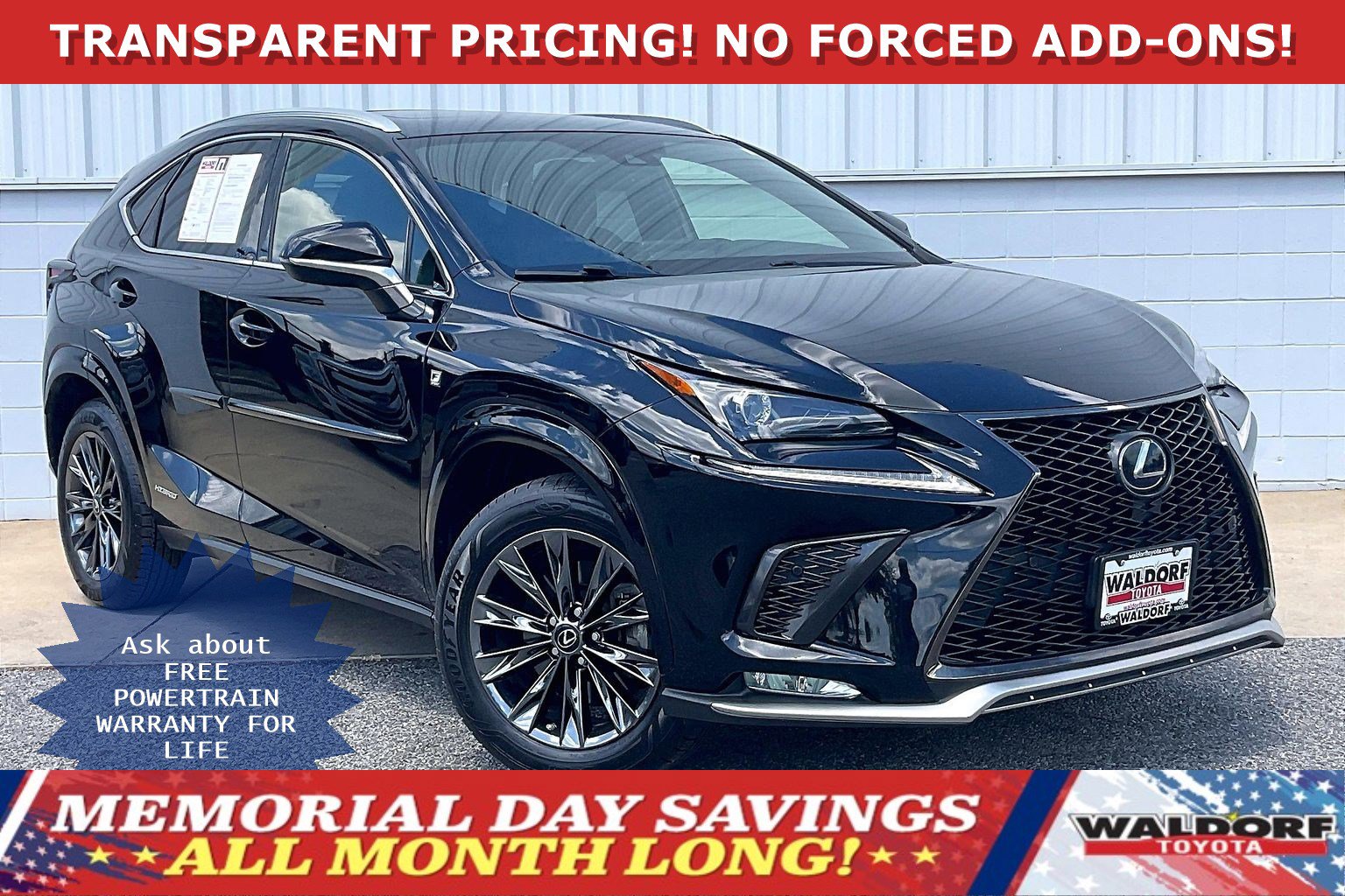 Used 2021 Lexus NX 300h AWD F Sport w/ Comfort Package