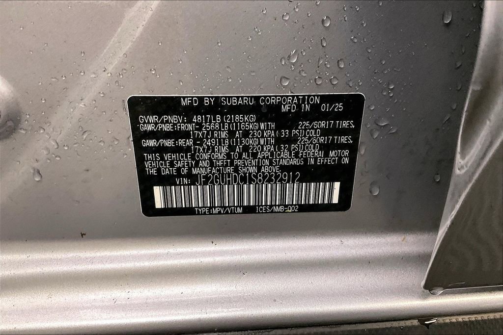 Used 2025 Subaru Crosstrek 2.0i Premium image 27