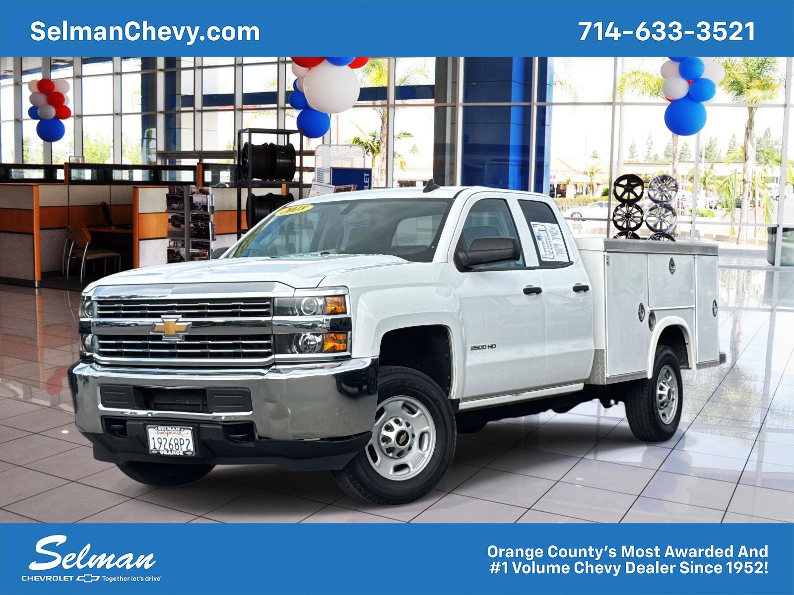 Used 2018 Chevrolet Silverado 2500 W/T w/ WT Convenience Package