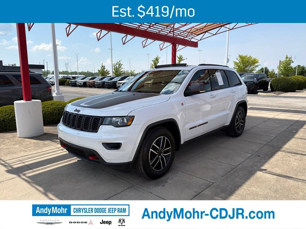 Used 2020 Jeep Grand Cherokee Trailhawk w/ Trailhawk Luxury Group AWD/4WD image 3