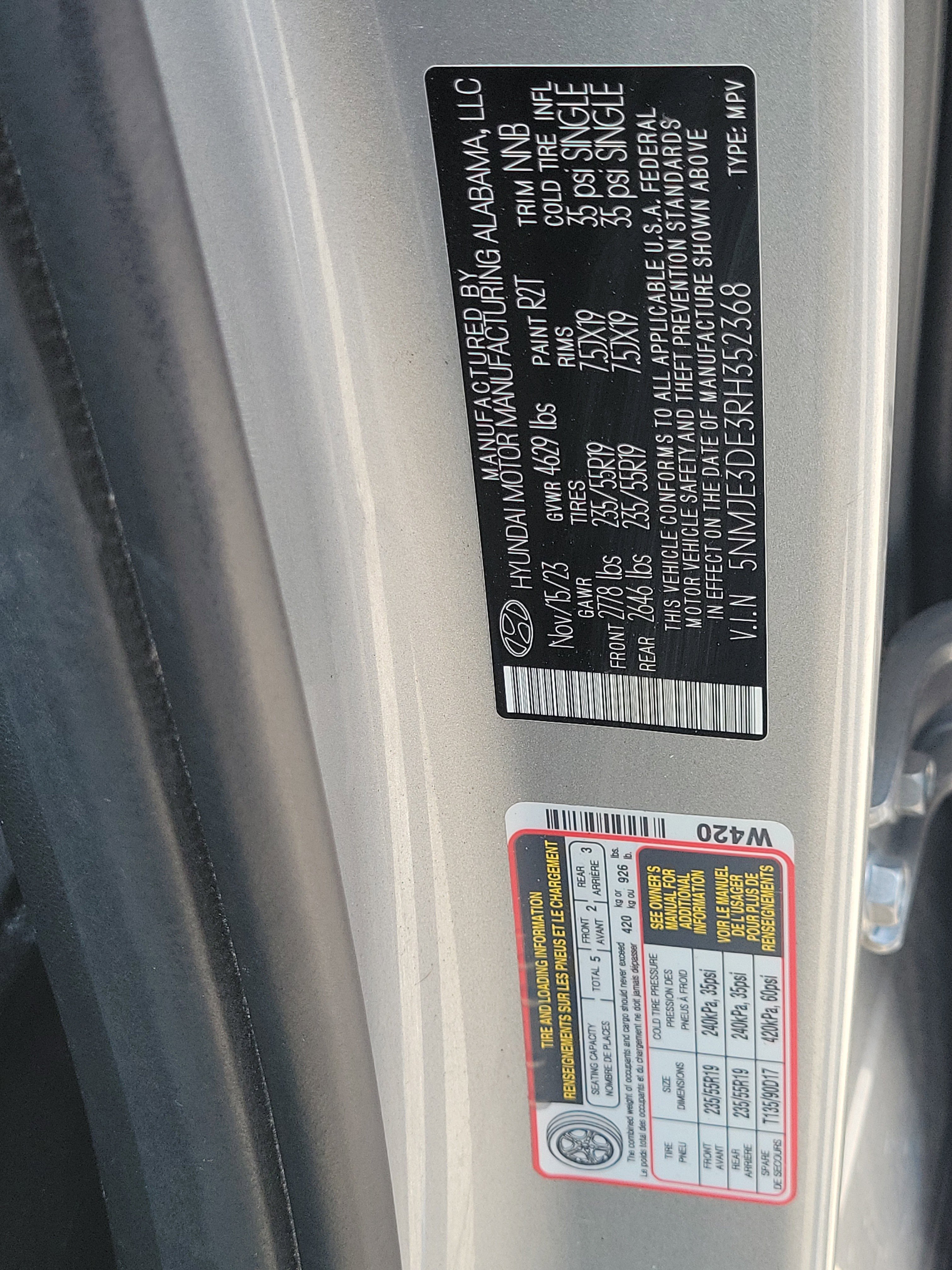 Used 2024 Hyundai Tucson Limited image 29