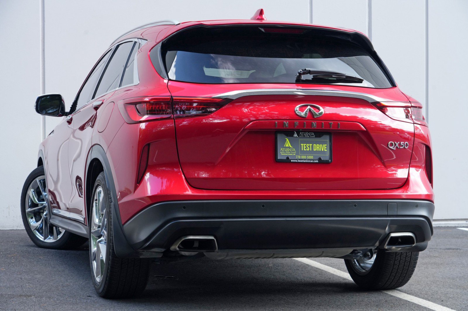 Used 2021 INFINITI QX50 Autograph w/ Premium White Leather Package FWD image 5