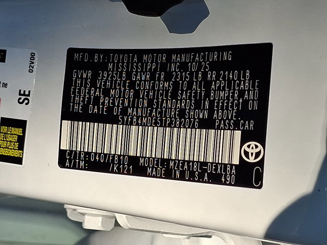 Certified 2026 Toyota Corolla LE FWD image 24