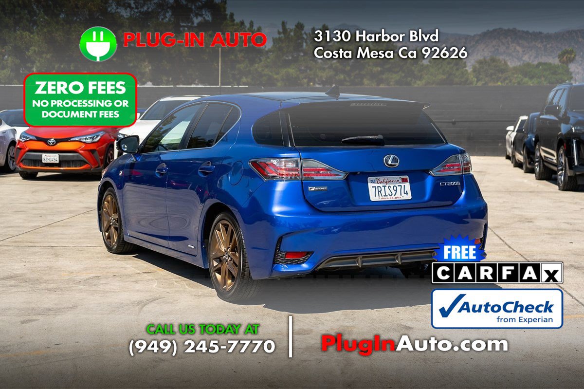 Used 2016 Lexus CT 200h w/ Navigation Package FWD image 5