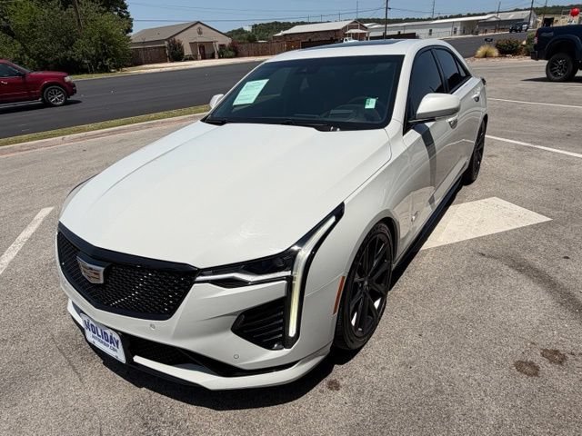 Used 2022 Cadillac CT4 V w/ Navigation Package RWD image 6