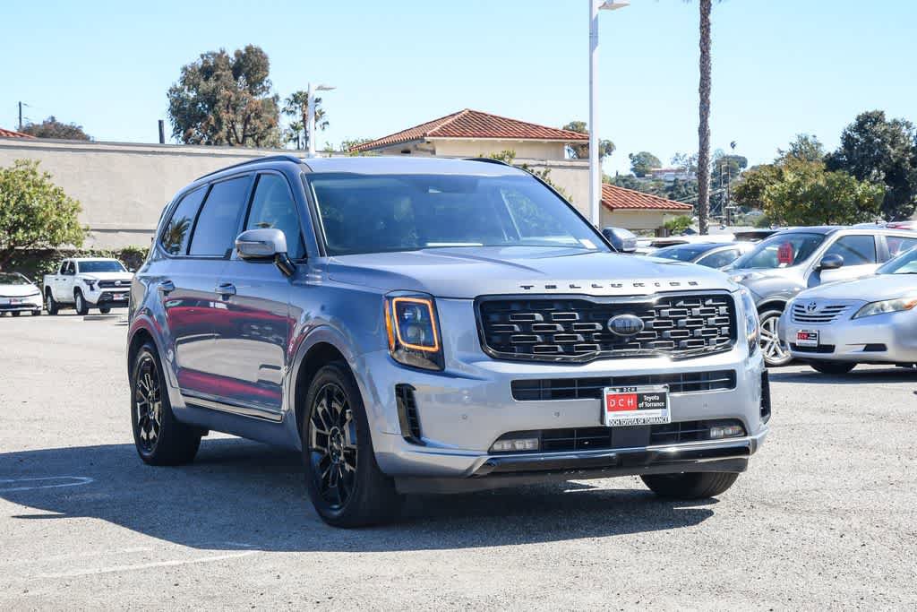 Used 2021 Kia Telluride SX w/ Nightfall Edition Package AWD/4WD video 3