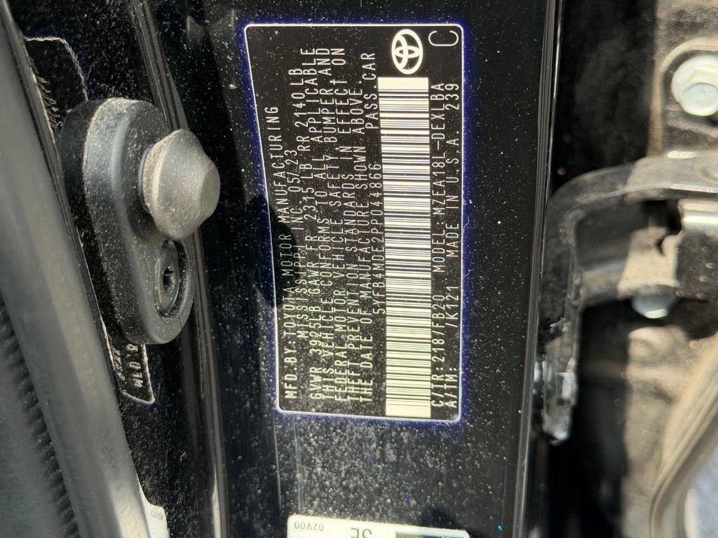 Certified 2023 Toyota Corolla LE w/ Carpet Mat Package (TMS) FWD image 23